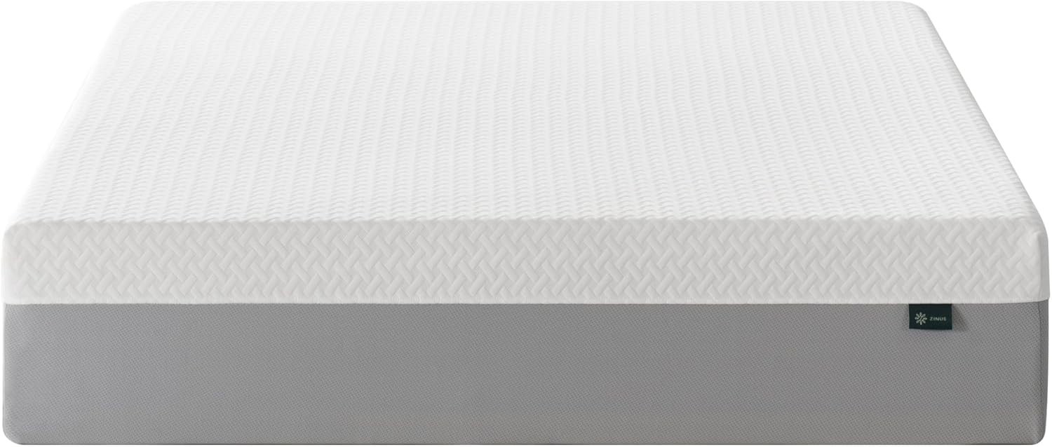 12 Inch Green Tea Essential Memory Foam Mattress [New Version], Queen, Fiberg…