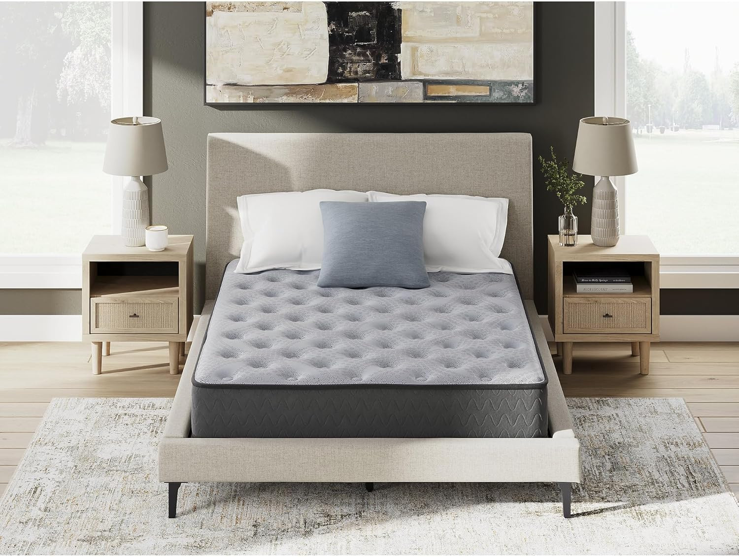 Comfort Plus 10″ Gel Memory Foam Hybrid Mattress – Cool Sleep & Pressure Relief