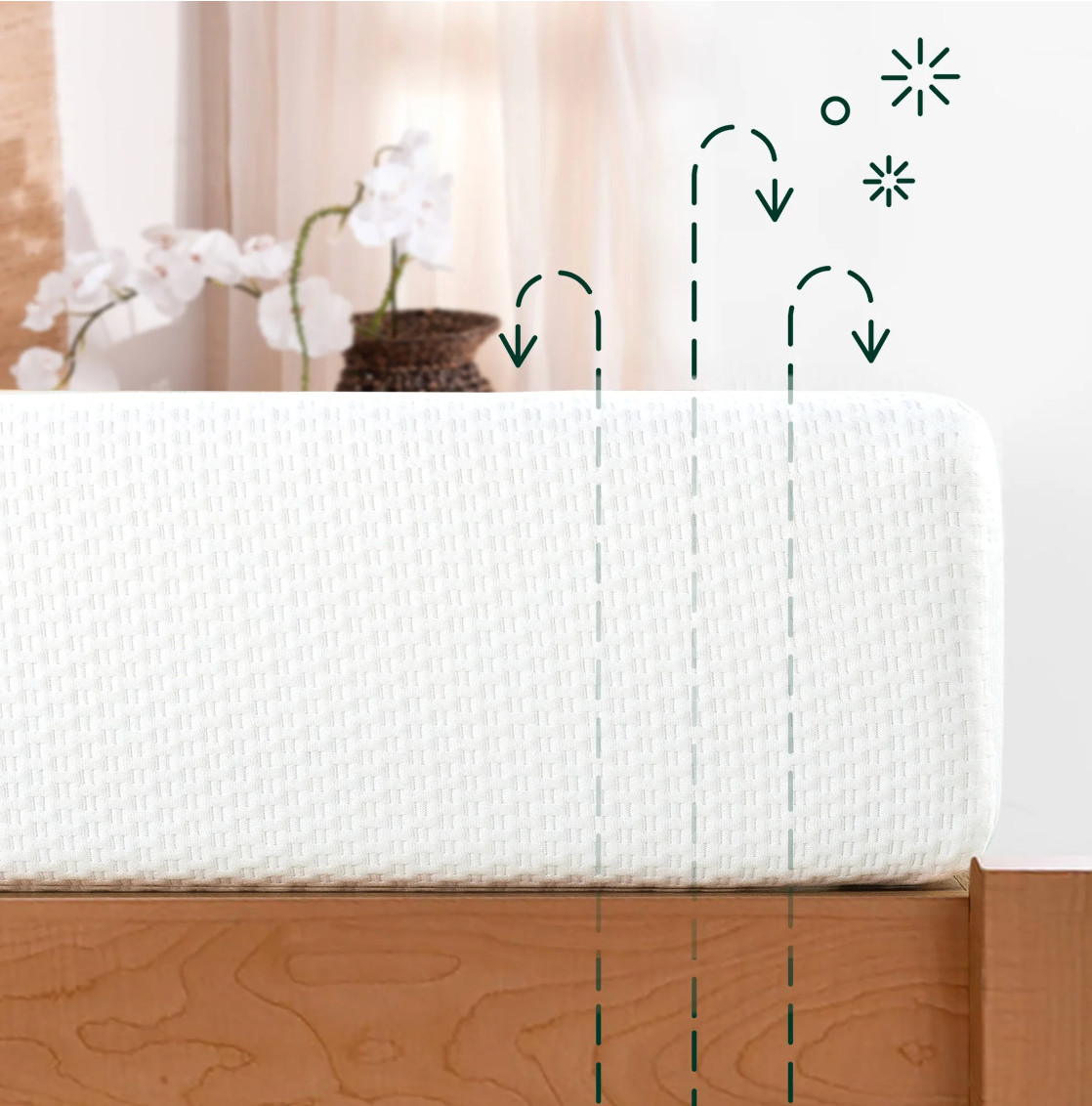 Colchón Full 6” Memory Foam Full Size 6 Inch Mattress Tight Top Bed in a Box