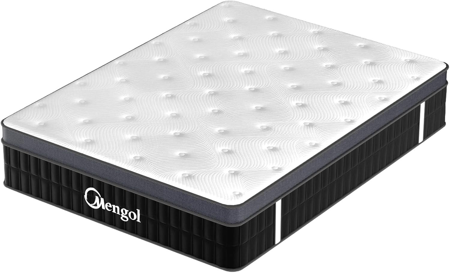 Full Mattress 12 Inch Medium Firm Hybrid Mattress Full Size in a Box, Memory Foa