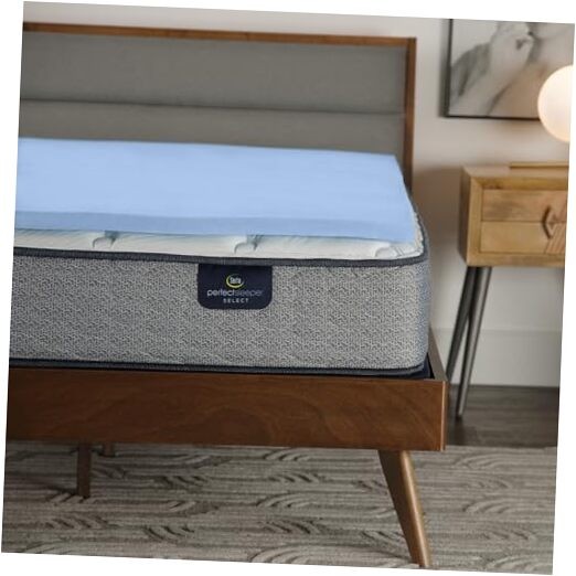 Comfort Cool Memory Foam Mattress Topper, 1.5 Inch, Twin Twin XL 79″x38″x1.5″