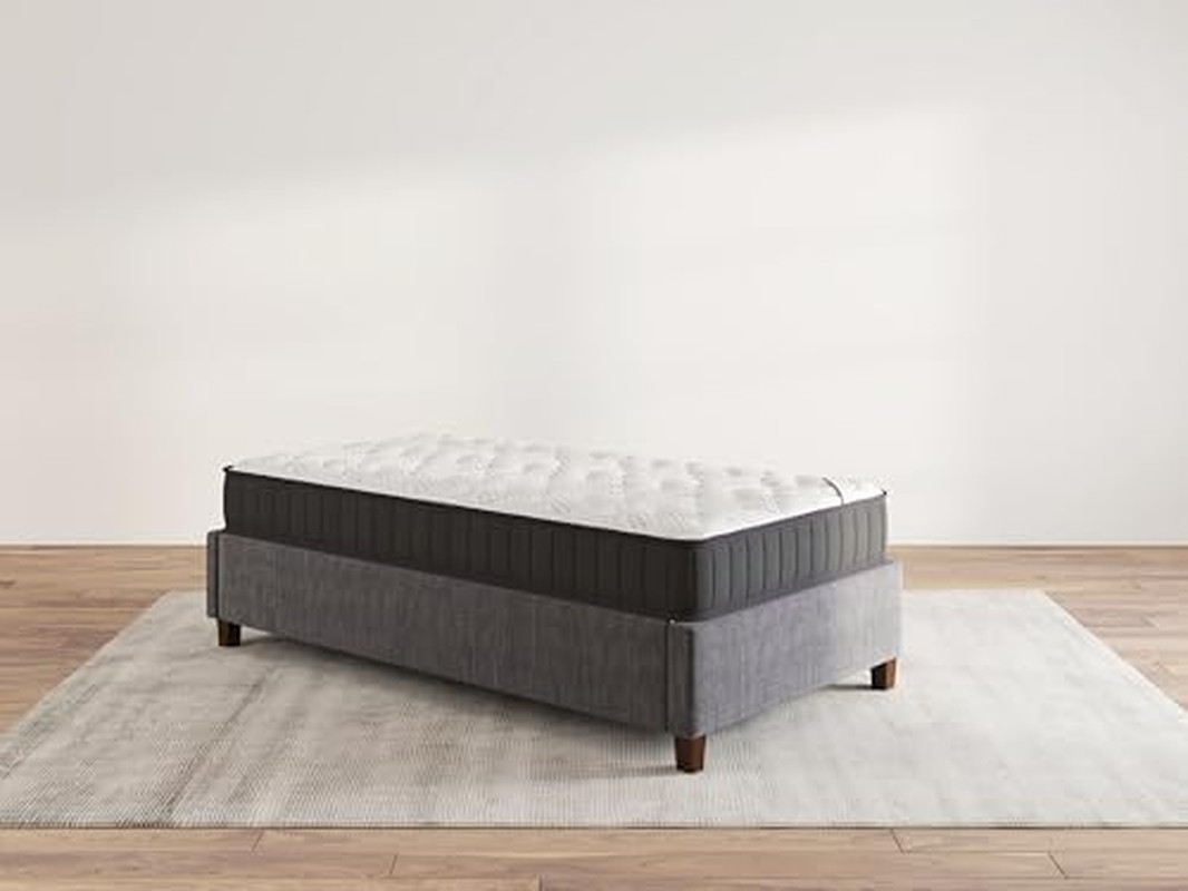 9″ Twin Mattress in a Box Made in USA, Firm Mattress, Hybrid Mattress Cool Impro