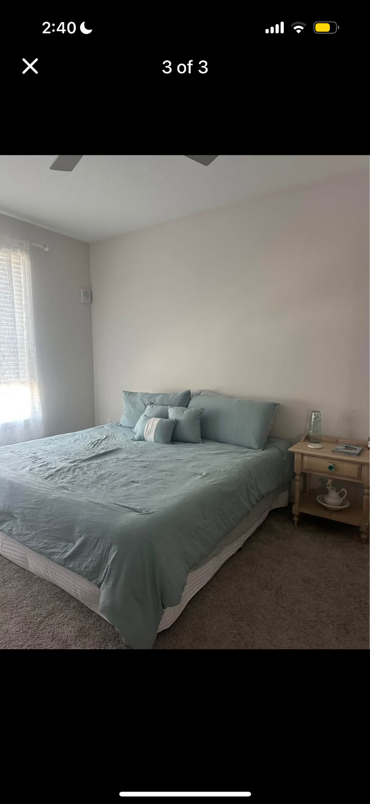 King size firm Sleepy’s mattress