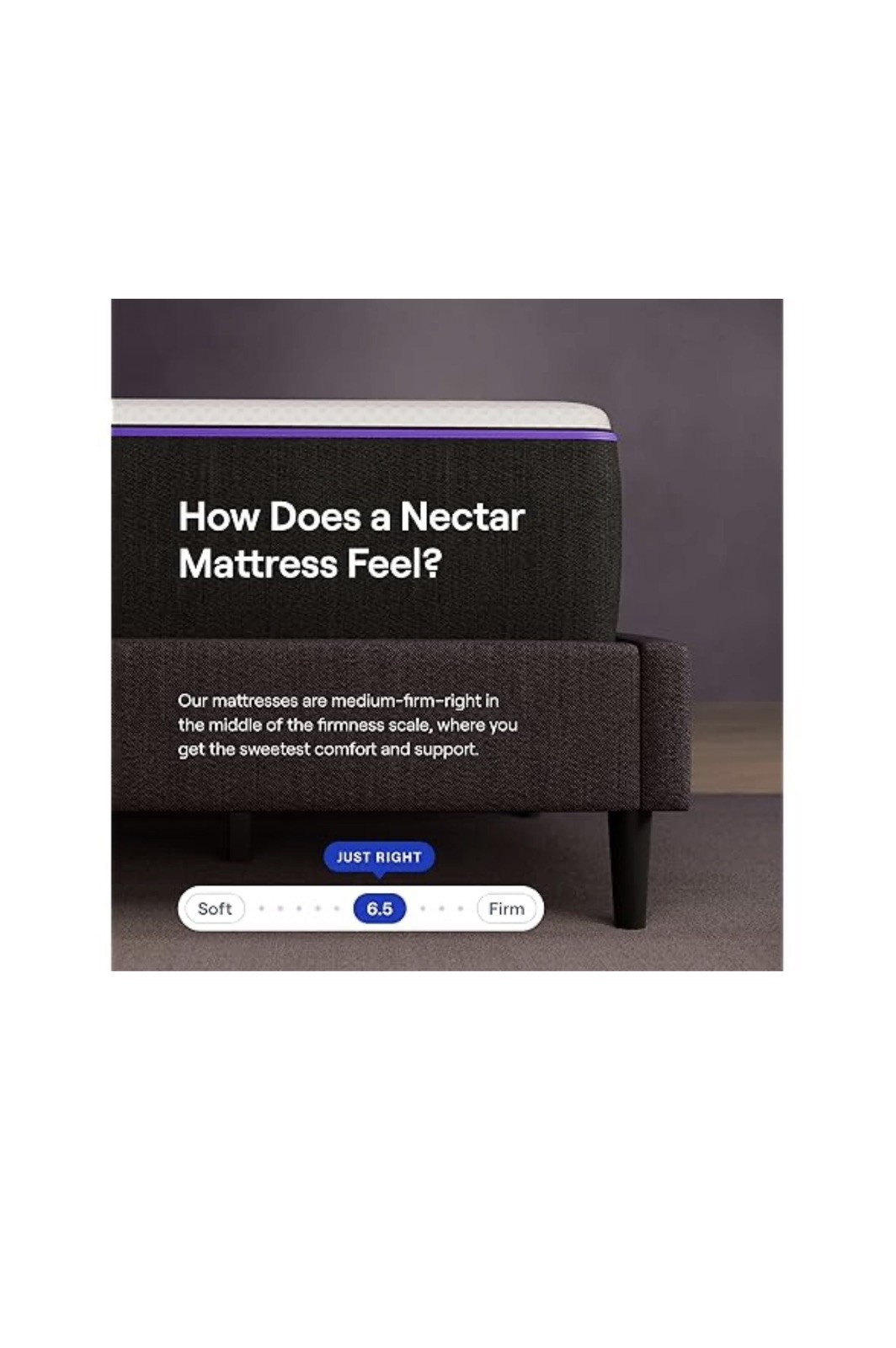 Nectar Premier California King Mattress 13″-Medium Firm Gel Memory Foam Mattress