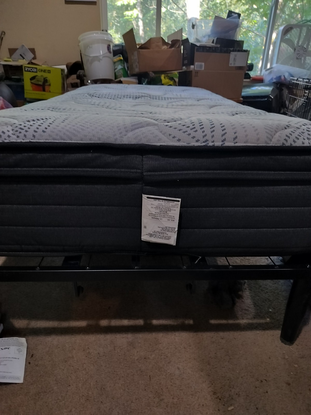 Sealy’s Sleepy twin pillow top mattress w/adjustable base