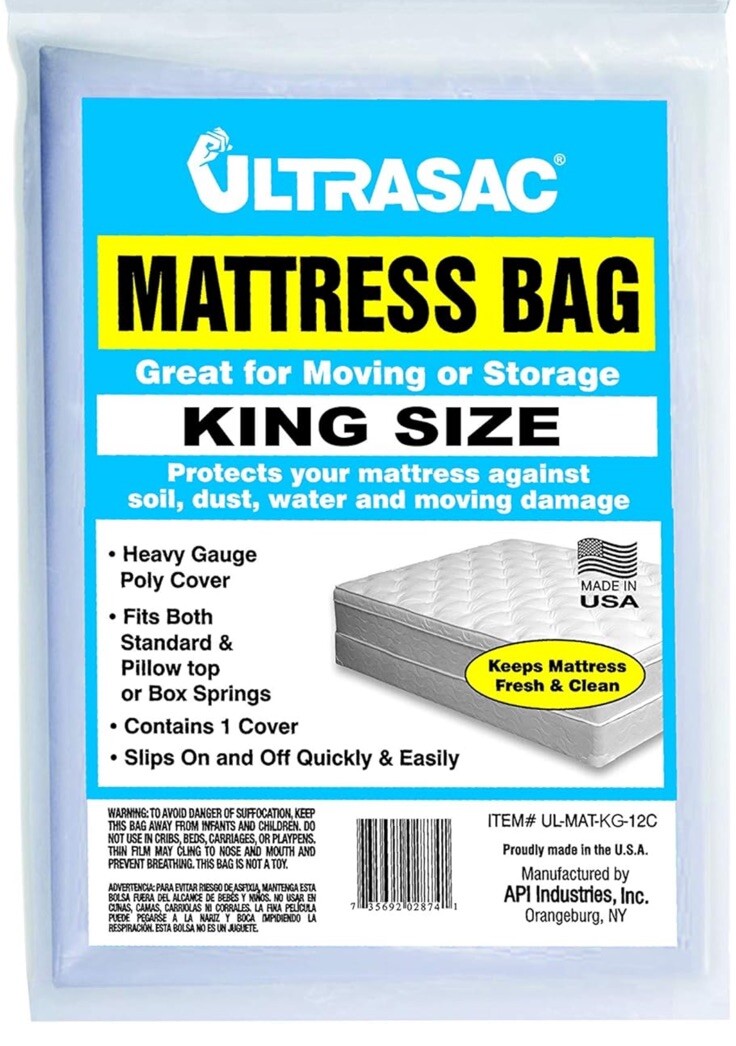 Ultrasac- King Size Mattress Bag (1 Count)