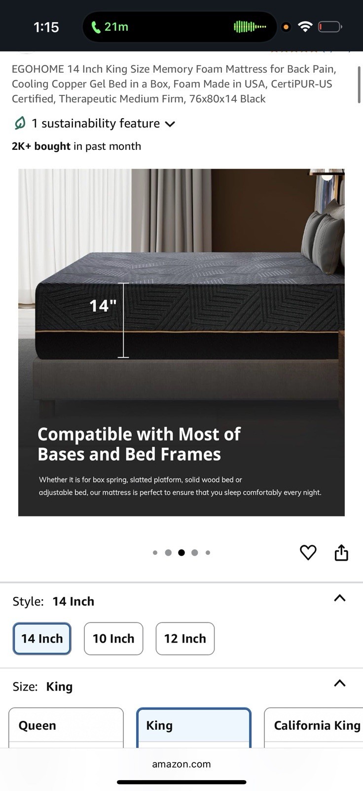 King Mattress Brand New