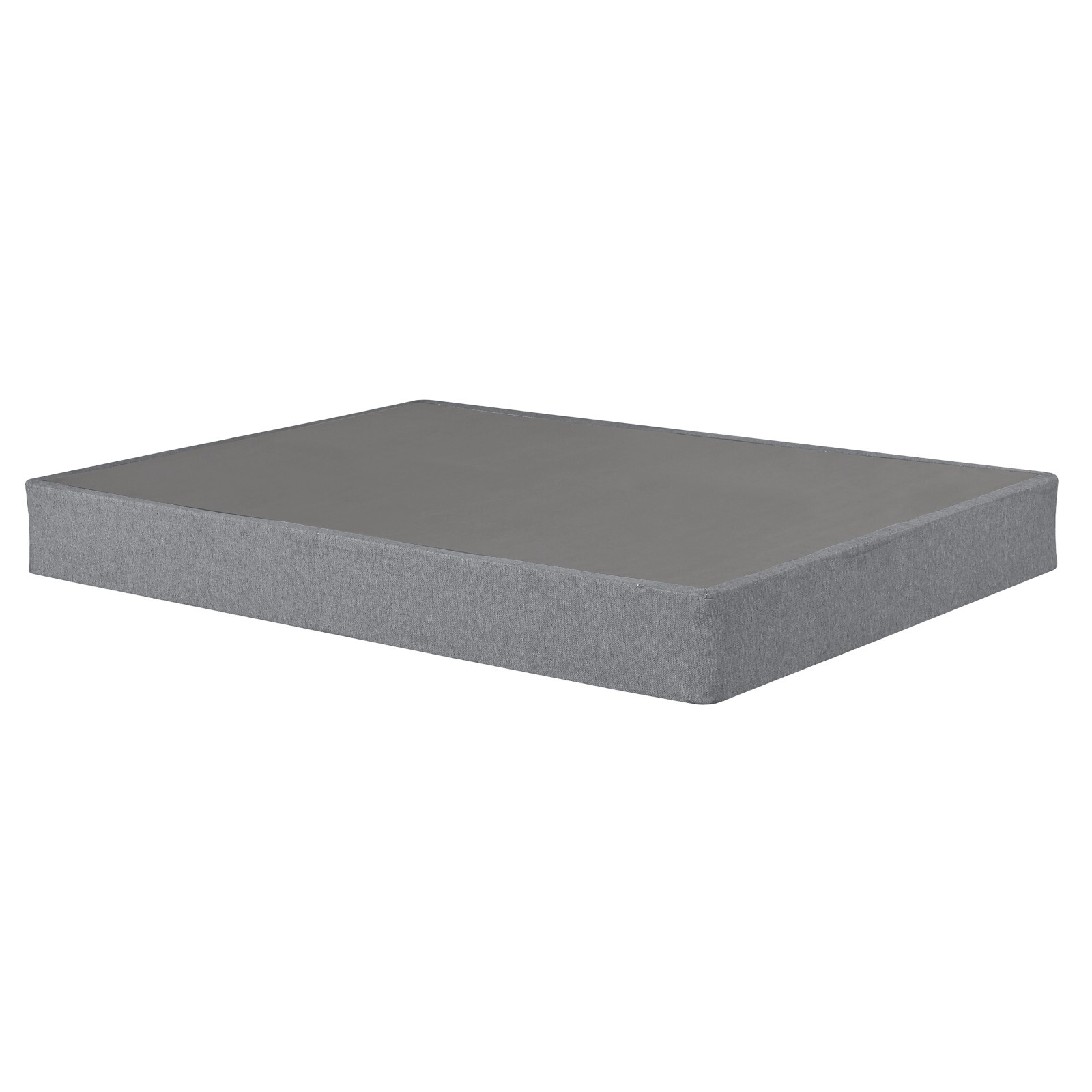 9 in. Foldable Mattress Foundation Box Spring, Twin XL Size Metal Bed Base, Gray
