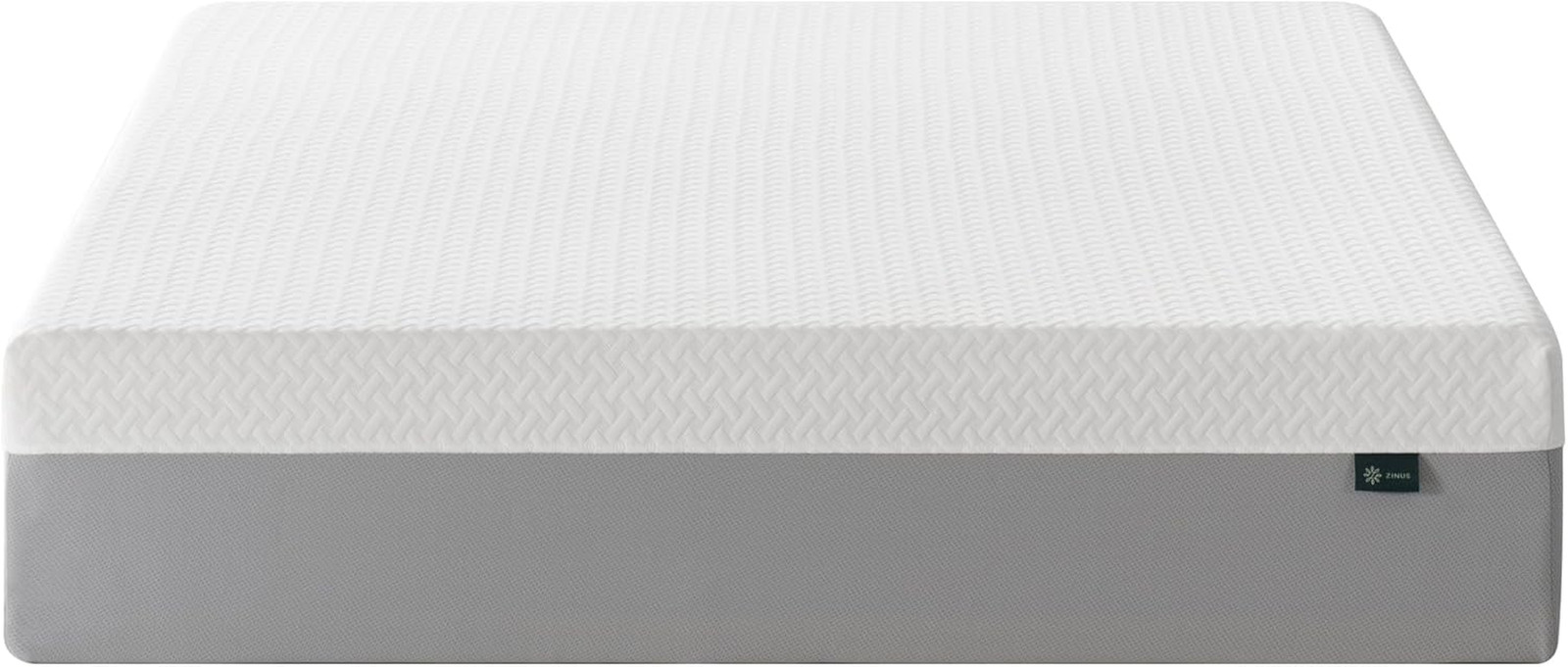 12″ Green Tea Memory Foam Mattress, Queen, Safe & Breathable, Medium Feel