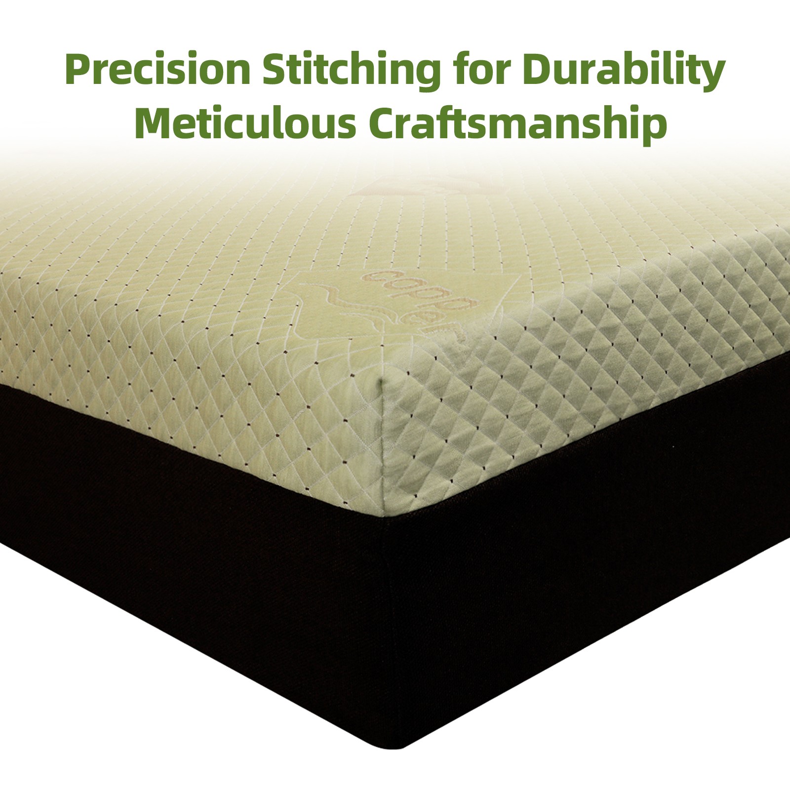 EGOHOME Queen Mattress 12 Inch Copper Cooling Gel Memory Foam for Back Pain