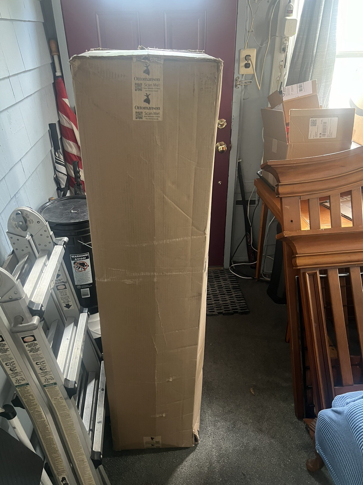 Ottomanson Botox 13″ Medium Firm Hybrid Mattress Airflow, Bed in A Box