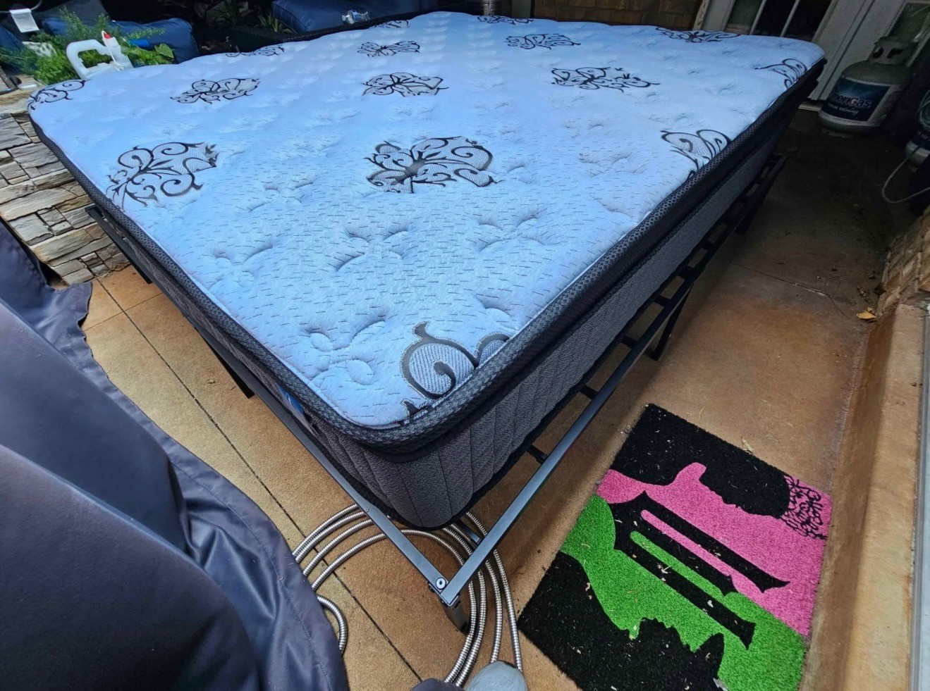 King Sized Duchess Mattress, Practically New And In Perfect Condition.
