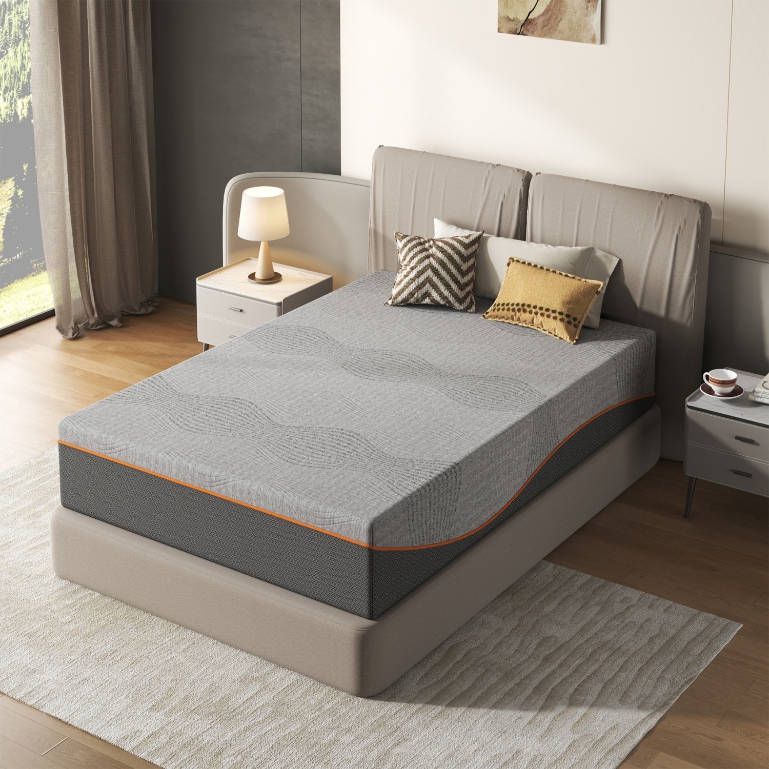 10″ Twin/Full/Queen/King Memory Foam Mattress Medium Soft CertiPUR-US Certified