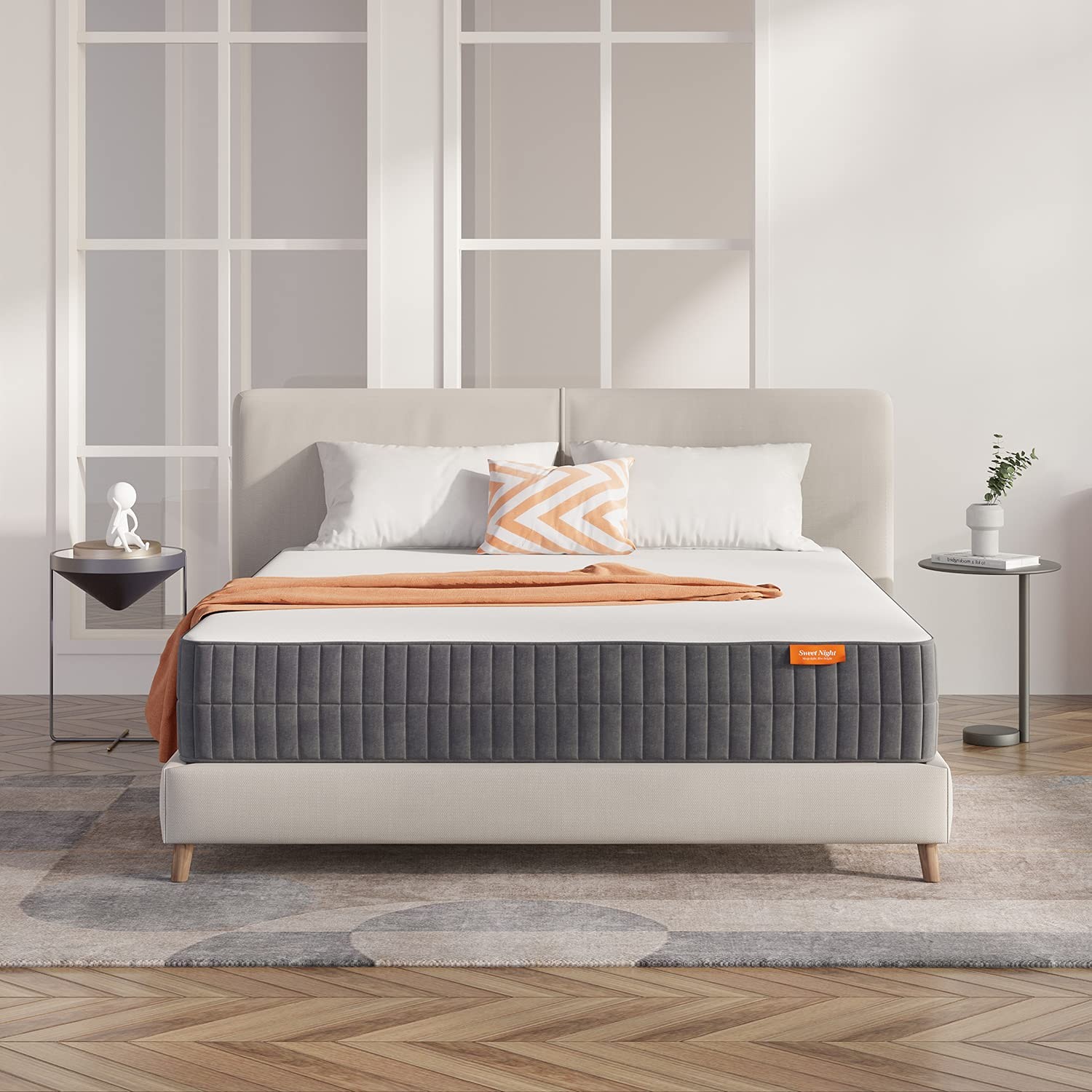 King Mattress, 12 Inch King Size Mattress in Box, Pillow Top Gel Memory Foam …