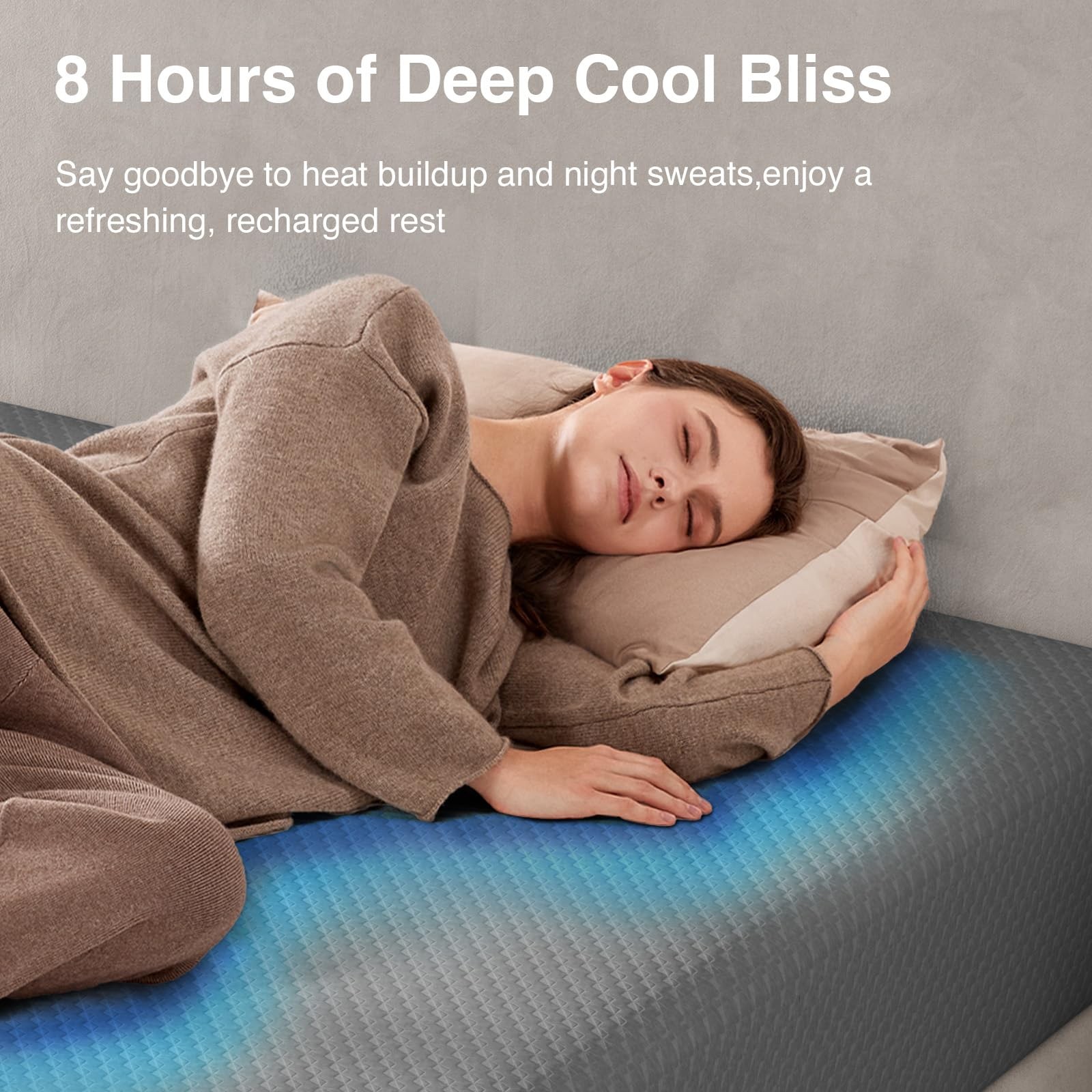 10 Inch Queen Size Gel Memory Foam Mattress With Thermally Balanced Core