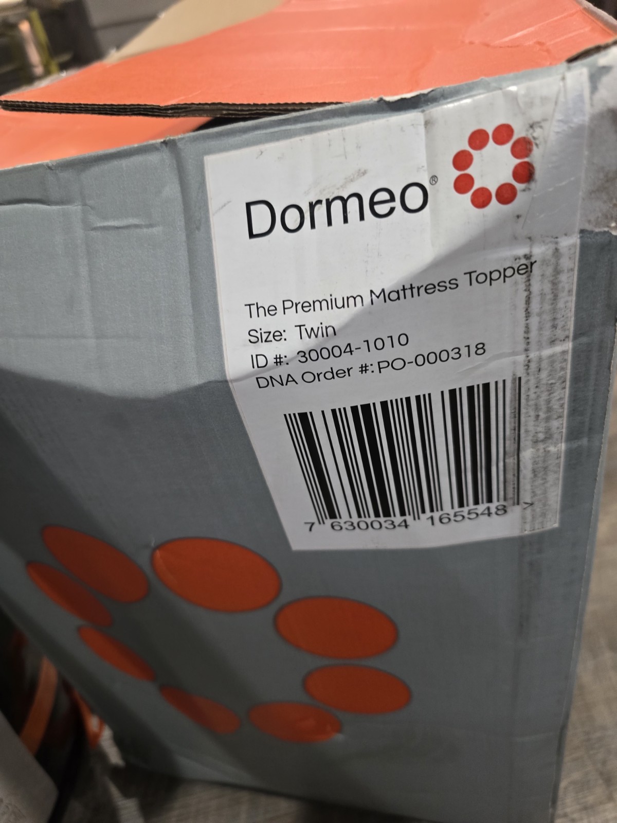 Dormeo Premium Cooling Mattress Topper Ergonomic With Octaspring New In Box