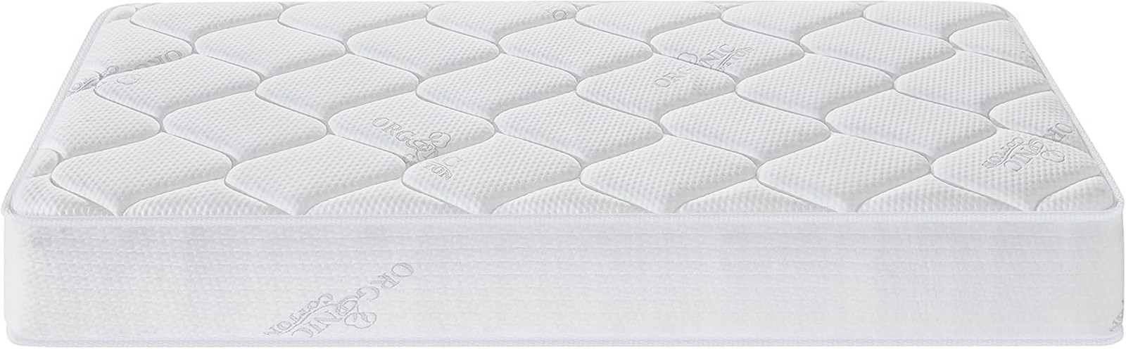 Twin Size Mattress – 10 Inch Cool Memory Foam & Spring Hybrid Mattress with Brea