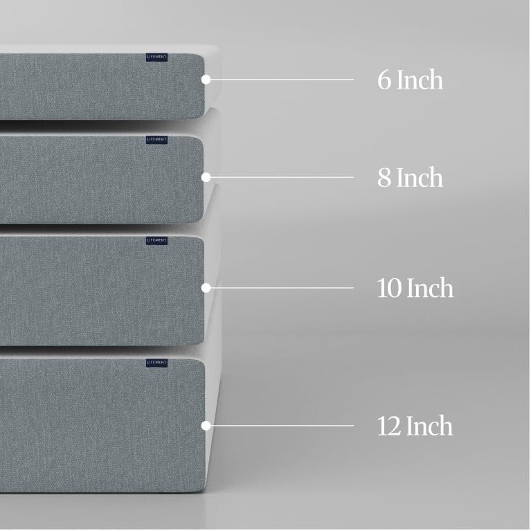 Twin Mattress Memory Foam Gel Graphite Infused Medium Firm Pressure Relief