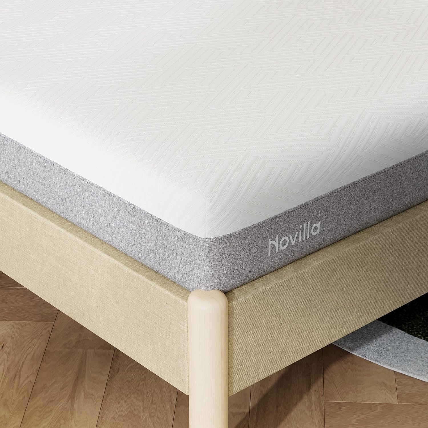 Twin XL Mattress 6-Inch Gel Memory Foam Mattress Cool Night Sleep & Pressure