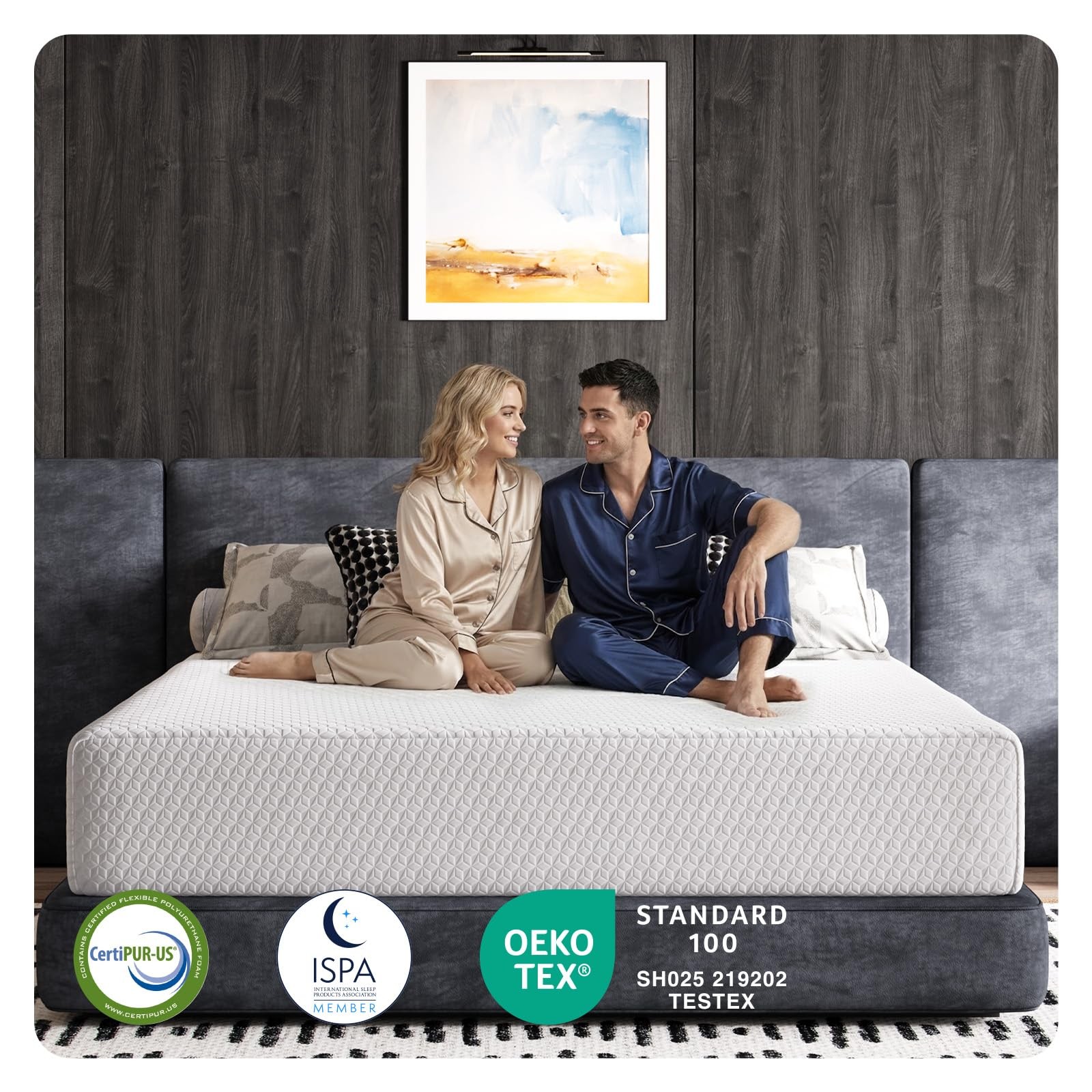 Full Mattress 12 Inch, Full Size Mattresses Medium Firm for Back Pressure Rel…