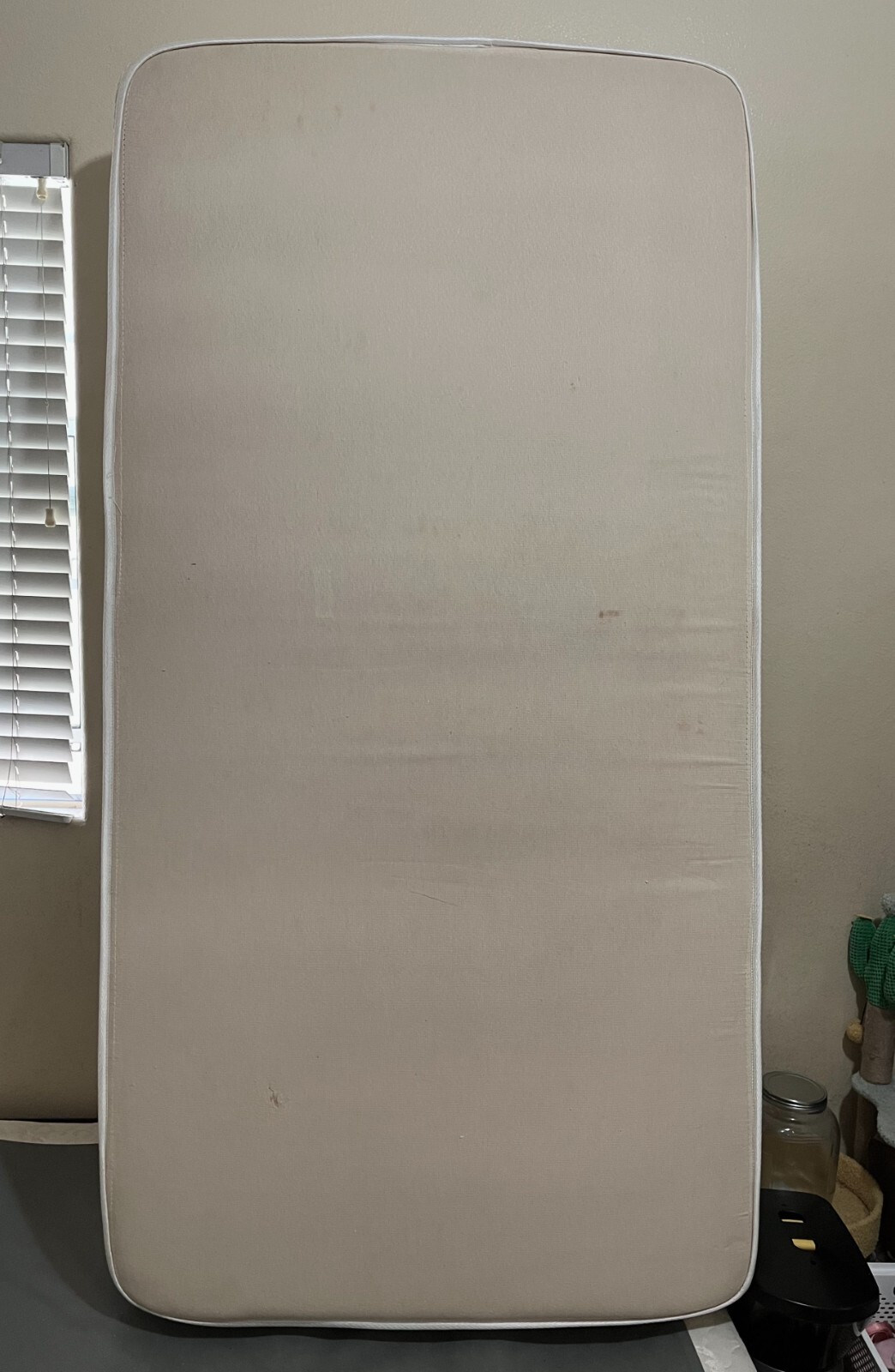 10″ Serta Perfect Sleeper Twin Sized Mattress, Metal Bed Frame Included