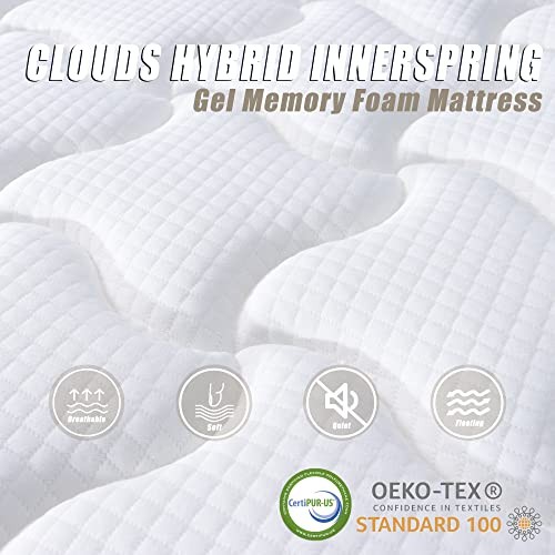 FLEXPEDIC DEEP SLEEP QUEEN MATTRESS 10 INCH IN A BOX CLOUD MATTRESS P2203323