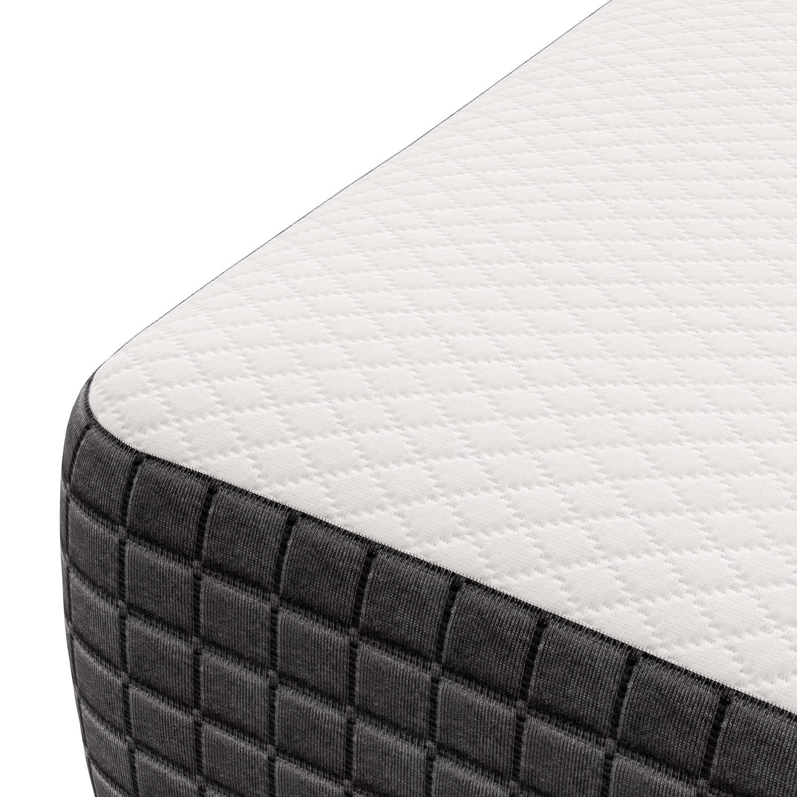 Modway Aveline 8″ Modern Style Memory Foam Queen Mattress in White