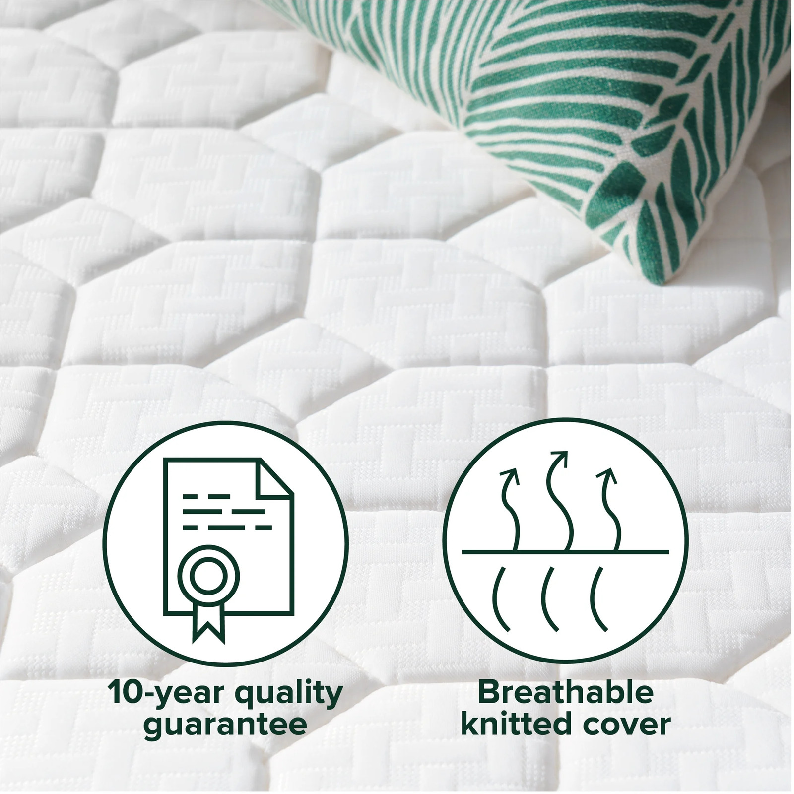 6″ Basic Tight Top Bonnell Innerspring Mattress, Twin