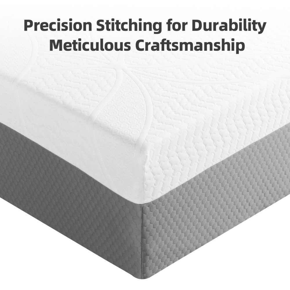 12″ King Mattress 7-Zone Ergo Foam w/ Cooling Gel – CertiPUR-US & OEKO-TEX