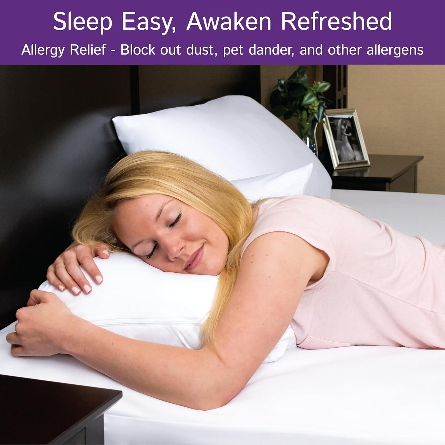 Queen Size Waterproof Mattress Protector – Fitted Sheet Queen, White