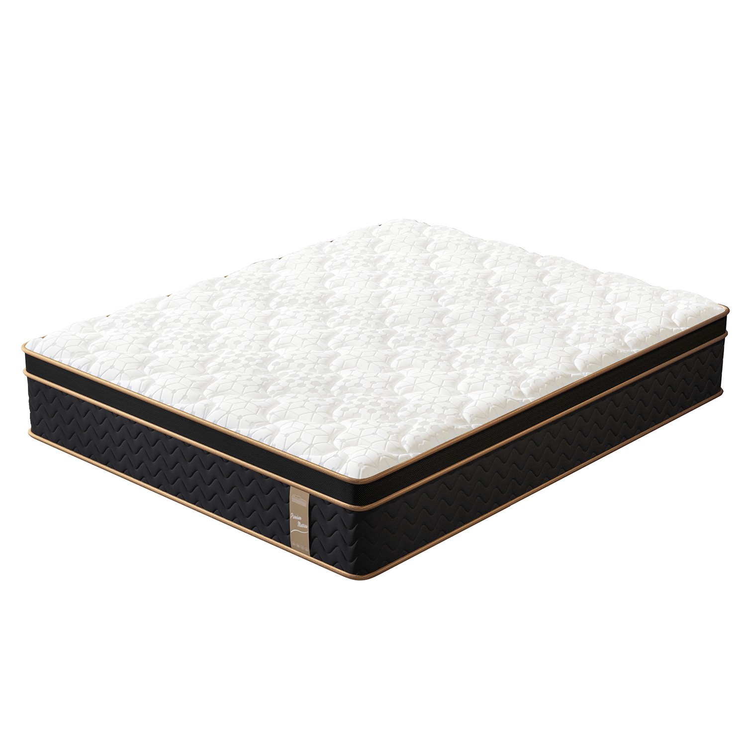 10″ Full Plush Hybrid Mattresses with Independently Encased Coils & Gel Memory