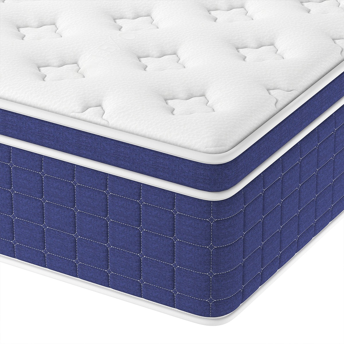 14/12 Inch Twin Full Queen King Size Mattress Memory Foam Spring Bed-in-a-Box