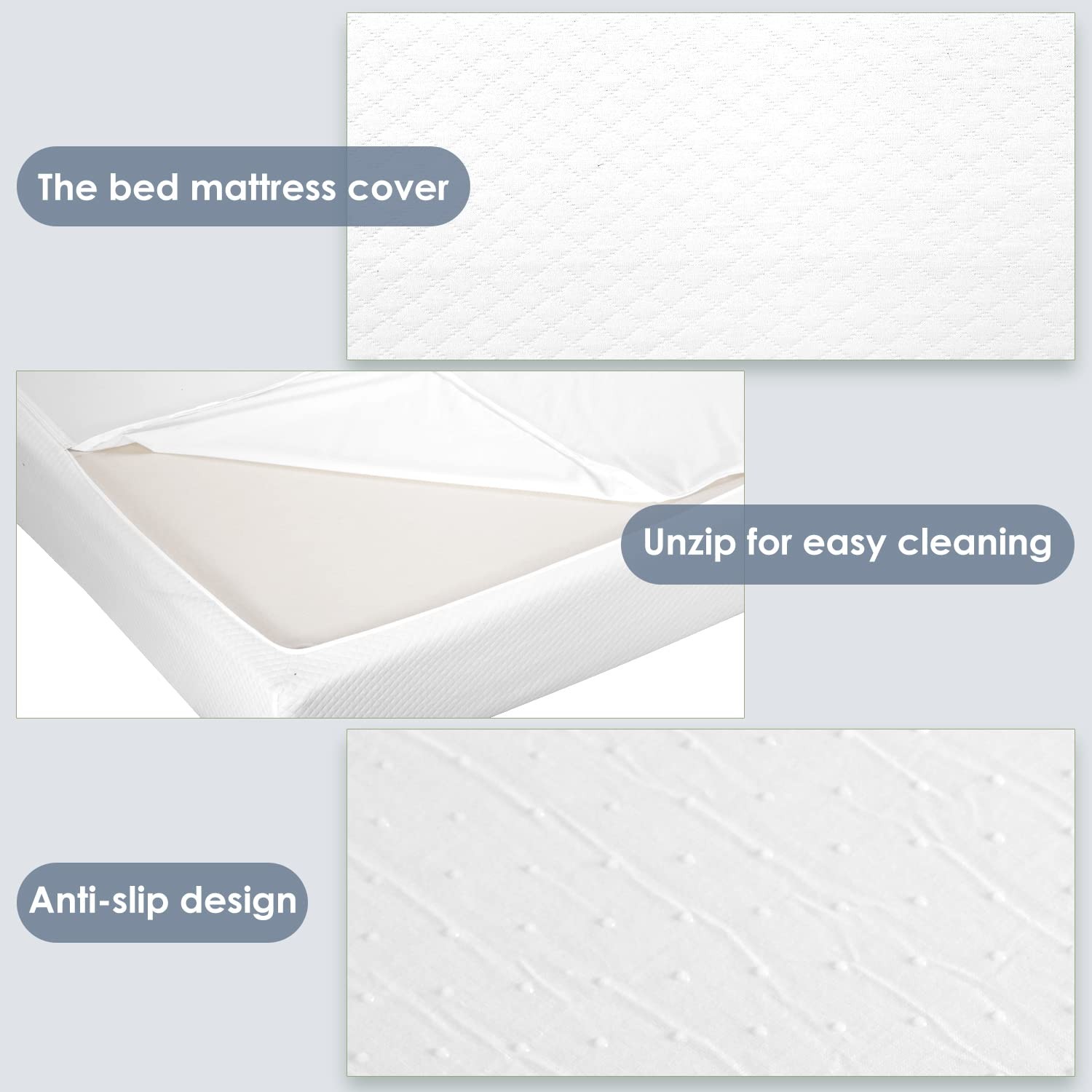 10 Inch Queen Memory Foam Mattress Fiberglass /CertiPUR-Certified/Bed-in-a-/C…