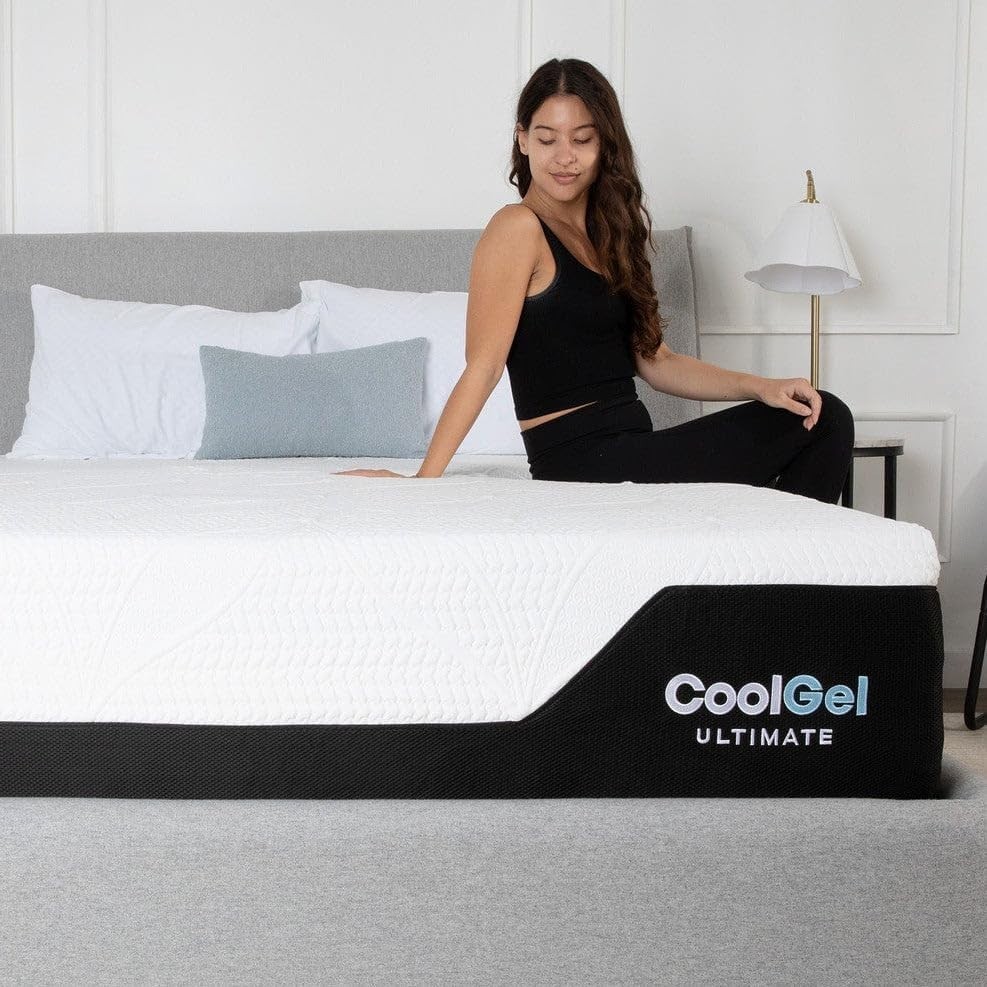 Luxury 6-Inch Gel Memory Foam Twin Mattress in a Box, CertiPUR-US Certified
