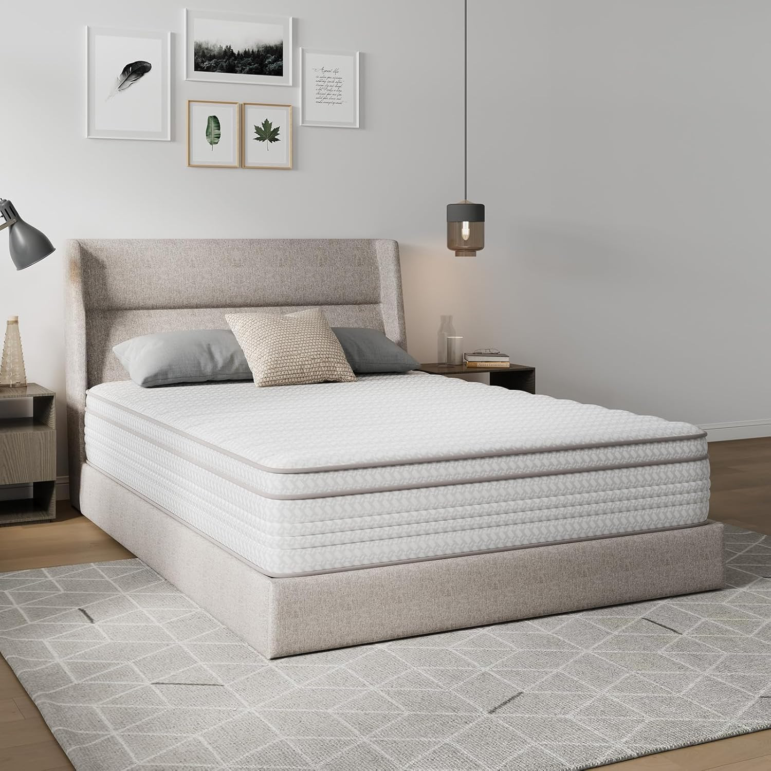 12″ Twin Pocket Coil Mattress with Plush Foam – CertiPUR-US Certified