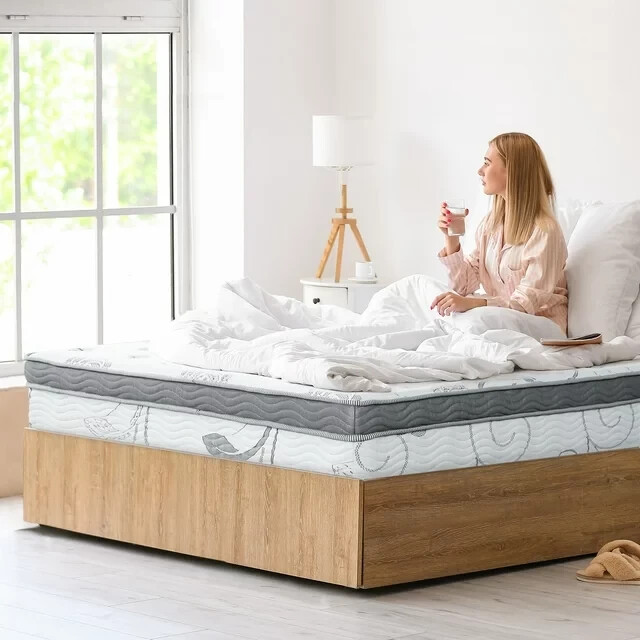 New GrandRest 13” Adult Ultra Support Gel Hybrid Memory Foam Mattress Full NIB