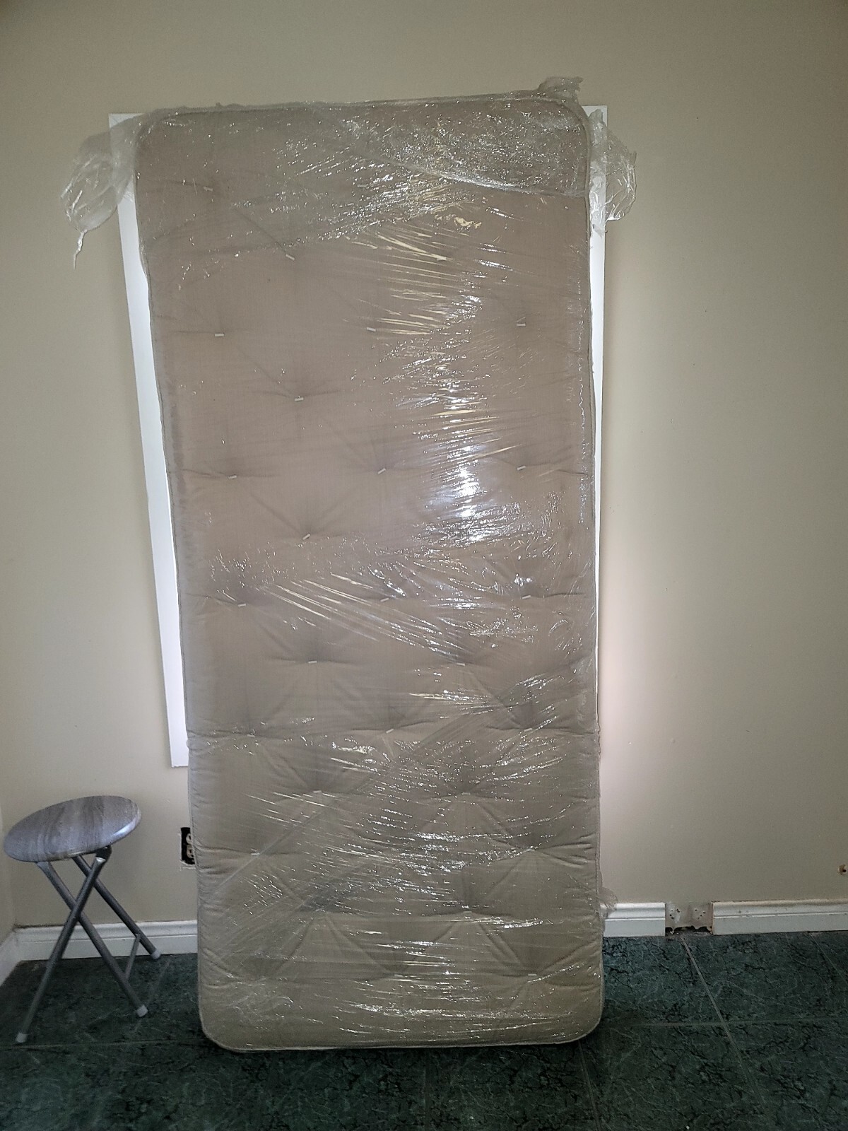 Royal Pedic Matress Twins Beige 100 % Cotton Individual 7 In H, 78 L X 36 W