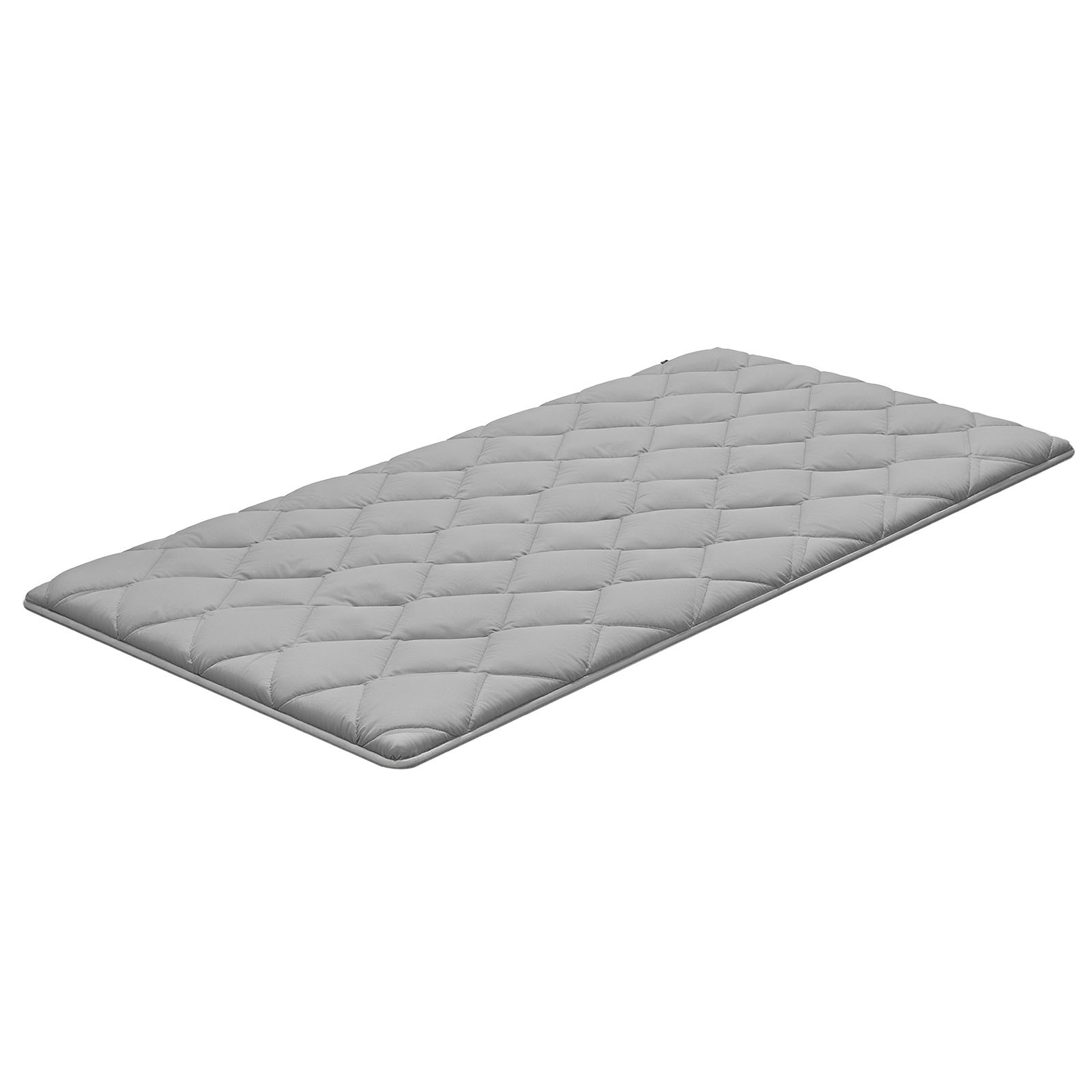VEVOR Japanese Tatami Mat Twin Foldable Futon Mattress with Storage Bag Gray