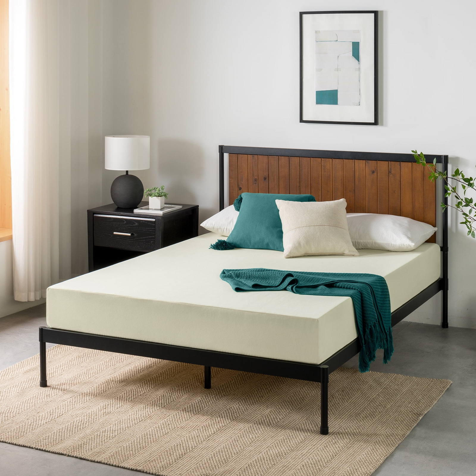 ZINUS Cooling Airflow Tight Top Memory Foam Mattress Breathable Deluxe Comfort