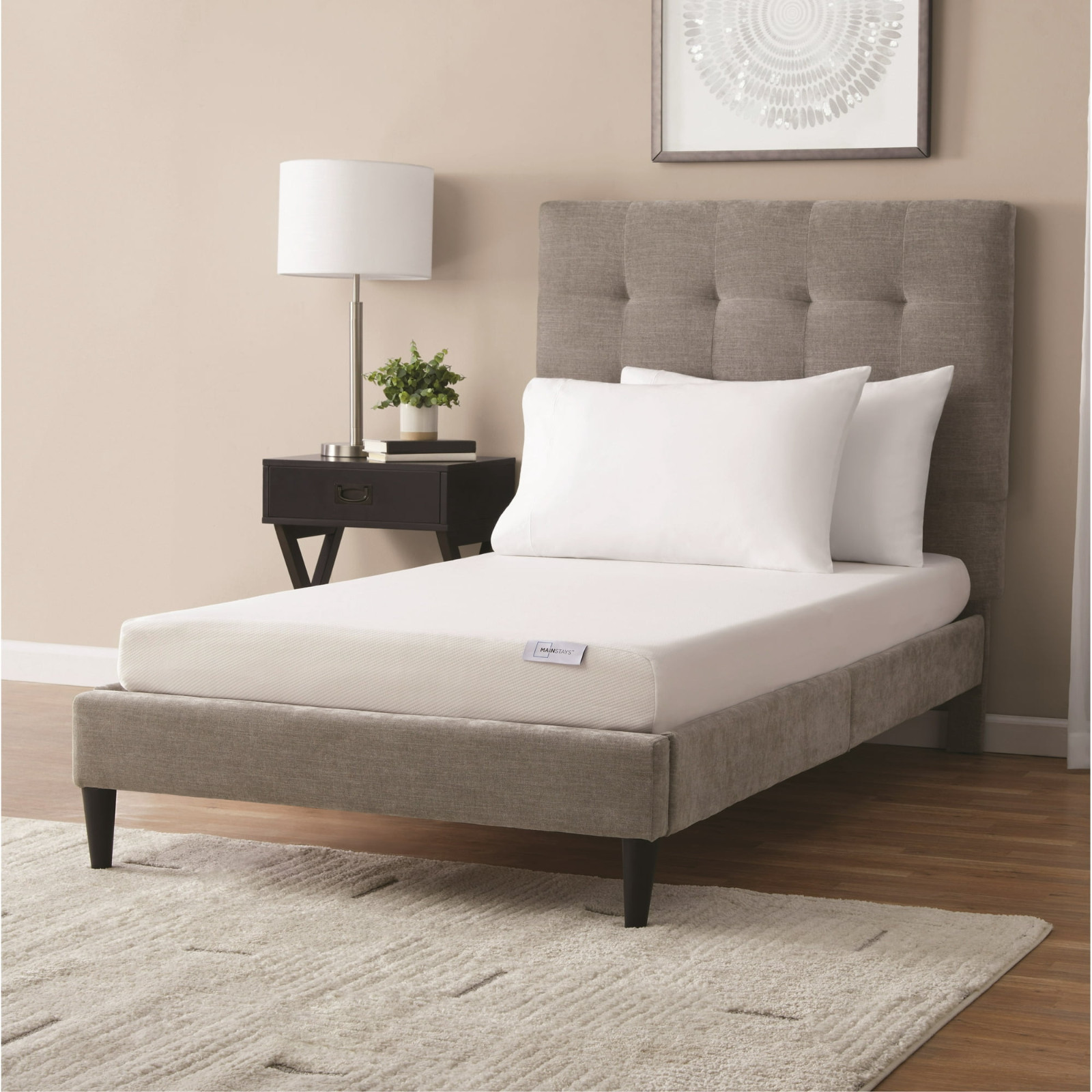 Mainstays 6” Medium Firm Memory Foam Mattress, Twin