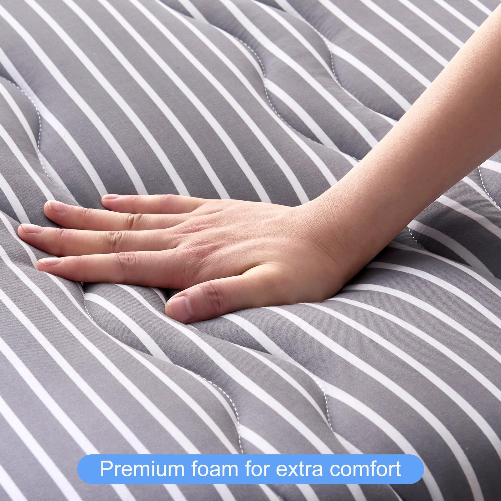 Premium Foam Japanese Floor Mattress Futon Mattress,100% High Density Comfort…