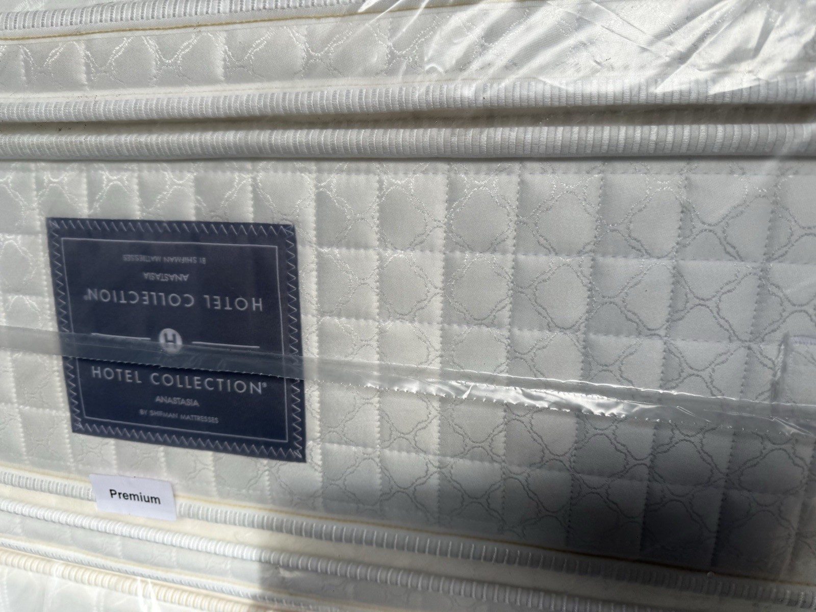 HOTEL ANASTASIA by SHIFMAN PLUSH PILLOWTOP KING MATTRESS 2 SIDED CLOSEOUT NEW