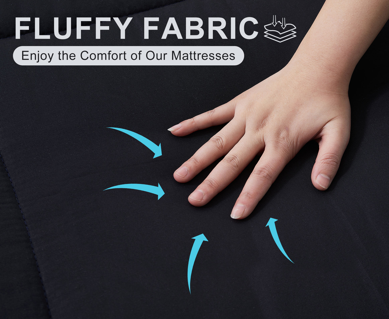 SUNYRISY Japanese Floor Mattress Futon Mattress 4”/5” Thicken Tatami Mat Yoga