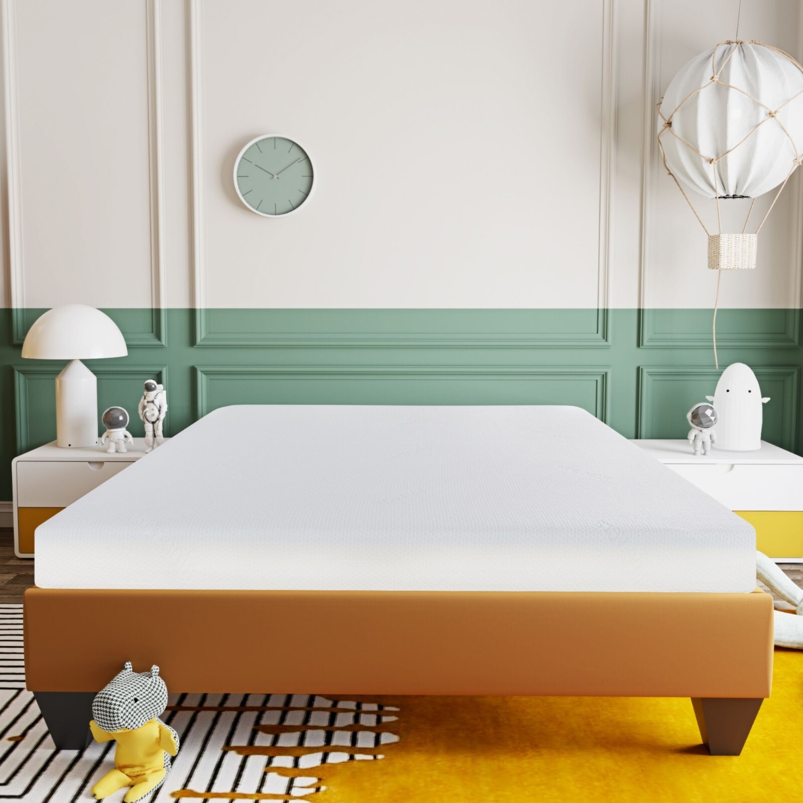 6 in. Firm Gel Memory Foam Mattress in a Box, Full, Multi-Layered Bed Mattress