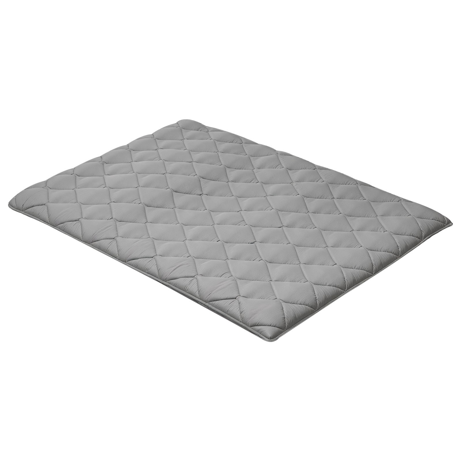 VEVOR Japanese Tatami Mattress Full Foldable Futon Mat with Storage Bag Gray