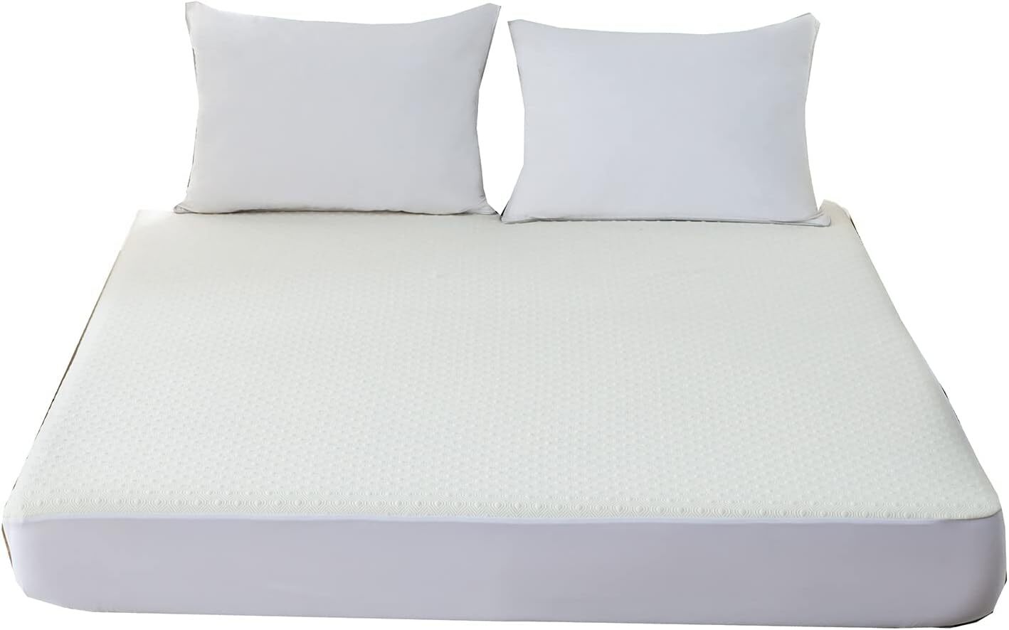 Waterproof Sleeper Sofa Full Mattress Cover (54X72), White