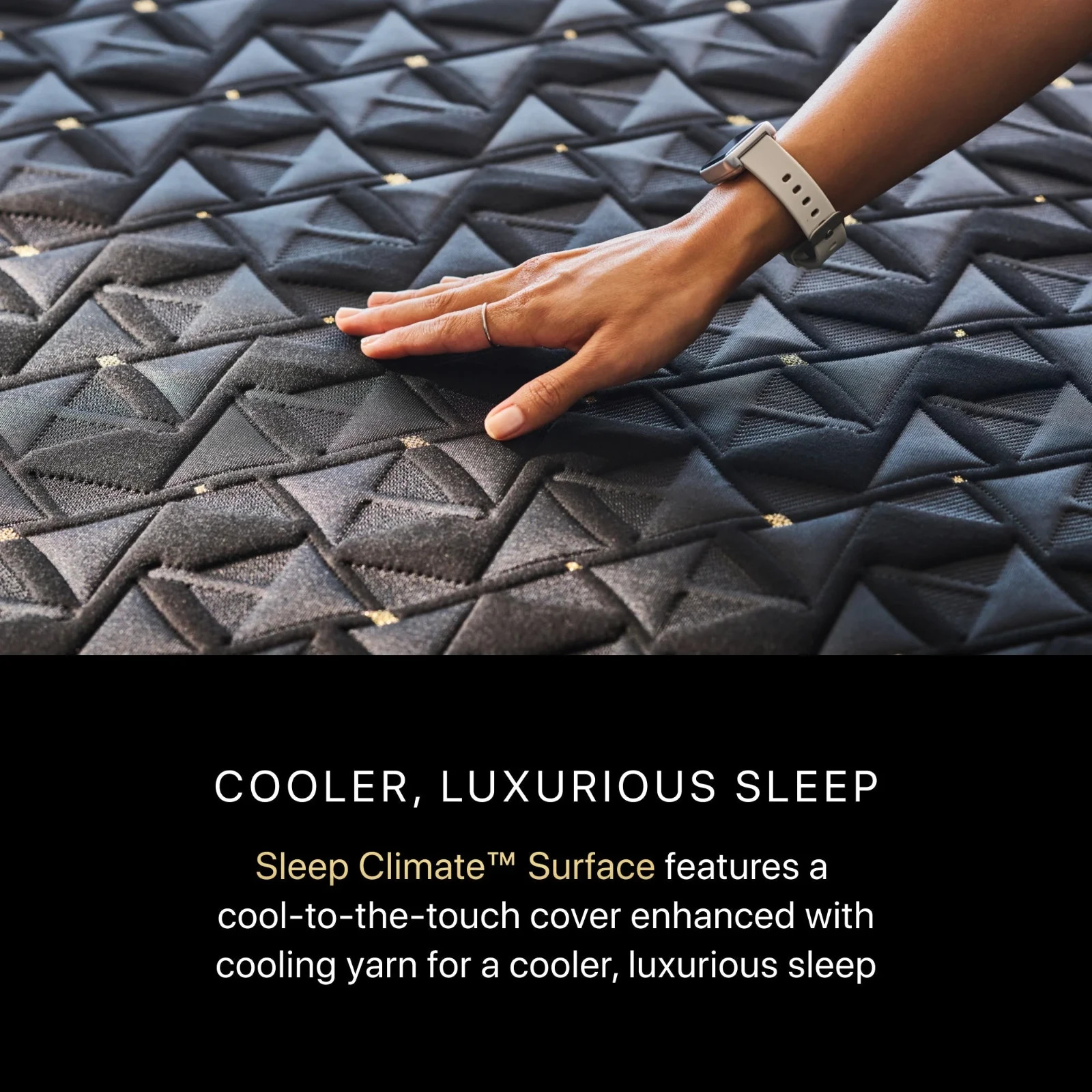 SIMMONS BEAUTYREST BLACK HYBRID QUEEN SERIES 4 APEX TOP PLUSH 16″ MATTRESS NEW