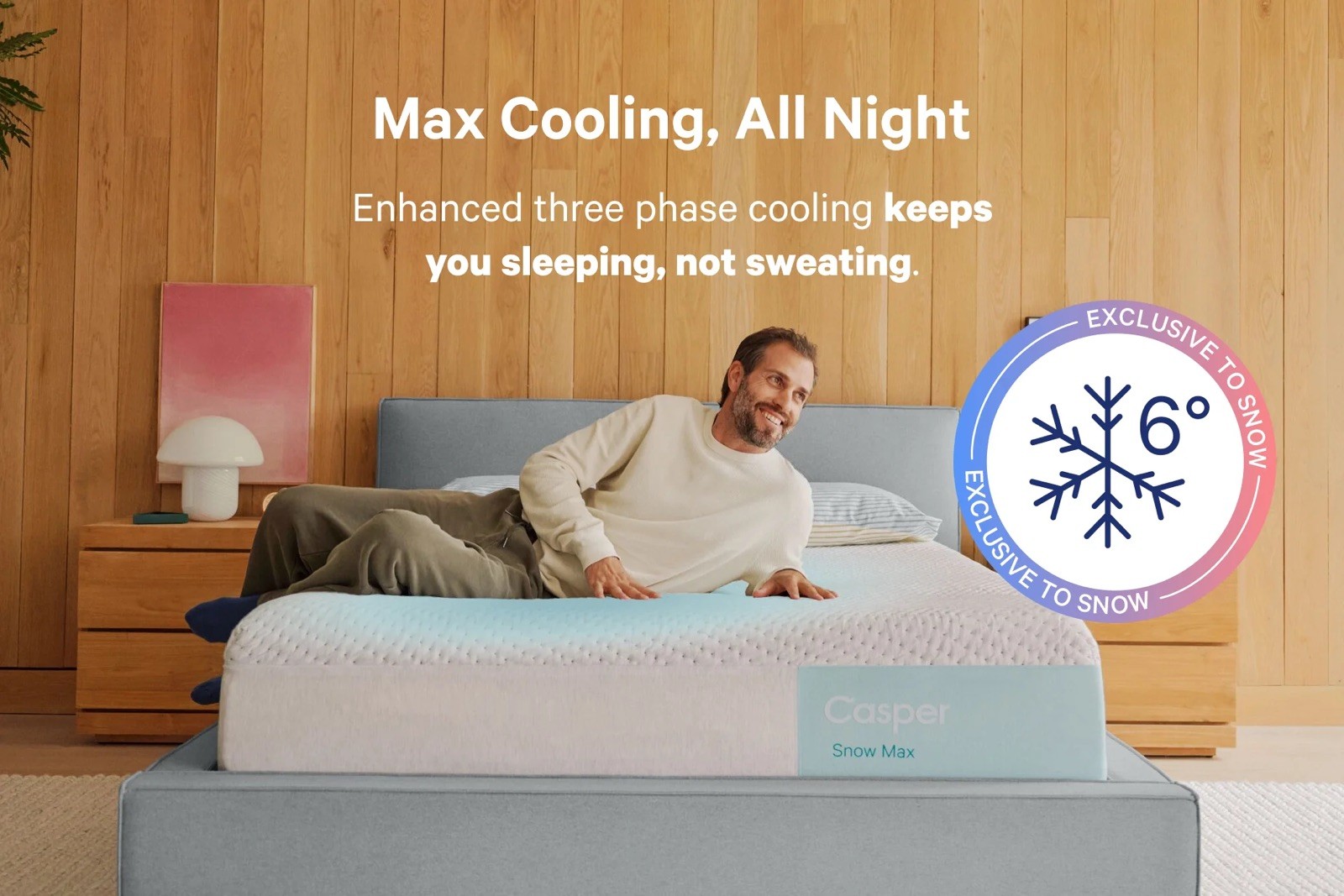 Casper Snow Max Mattress, Brand New in Box | Queen