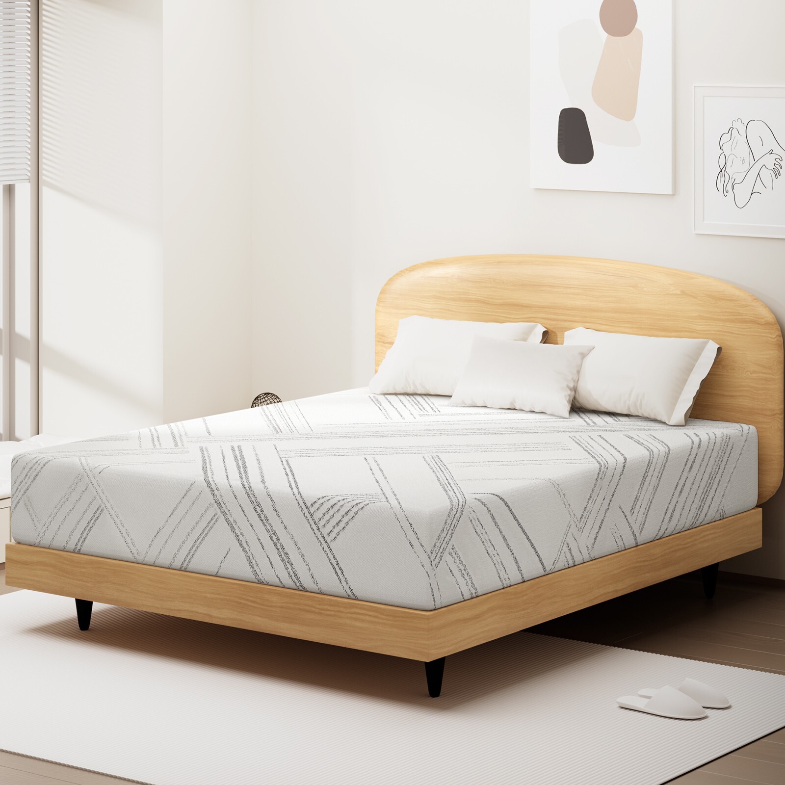 6″ 8″ 10″ 12″ 14″ Cooling Memory Foam Full Queen King Mattress,Mattress in a Box