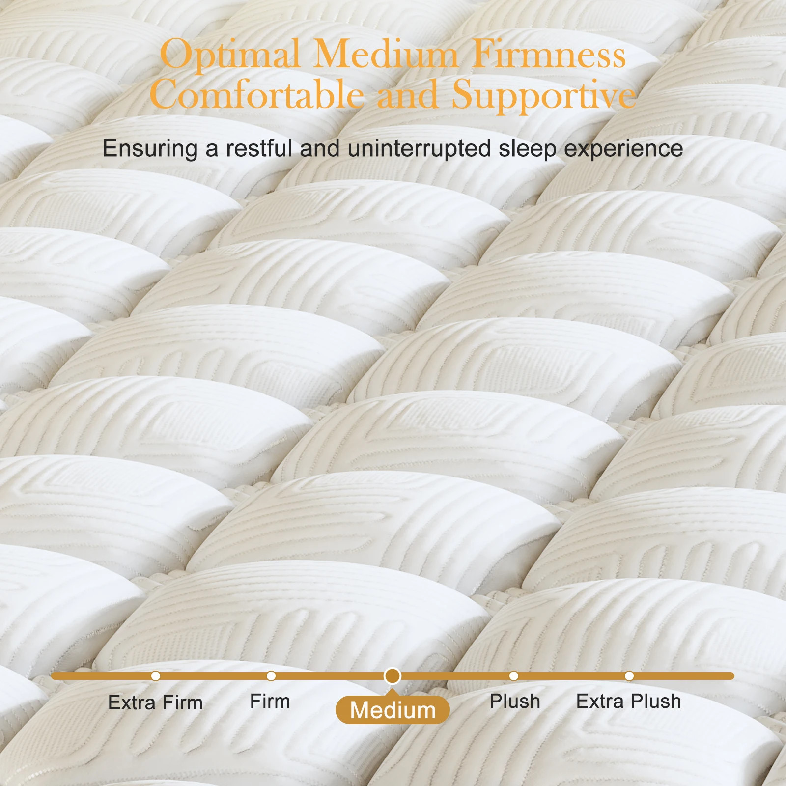 14 Inch Hybrid Gel Memory Foam Mattress Twin Full Queen King Size In a Box